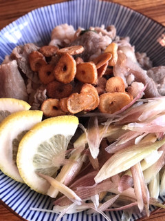 牛すじ★みょうがポン酢-レシピのメイン写真