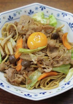 すき焼きそば-レシピのメイン写真