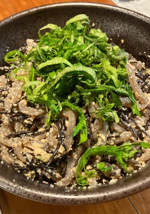 大葉とひじきのたらこマヨこんにゃく-レシピのメイン写真