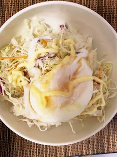 朝ごはんに♡絶品!目玉焼きサラダ丼♡-レシピのメイン写真