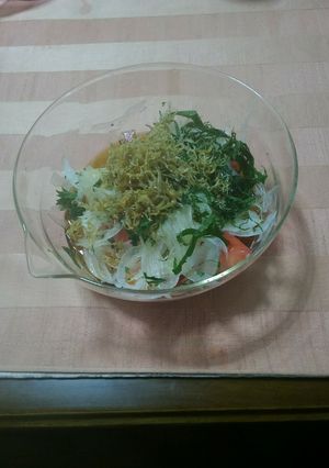 おじゃことトマトのサラダ-レシピのメイン写真