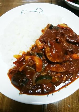 夏野菜でシーフードカレー-レシピのメイン写真