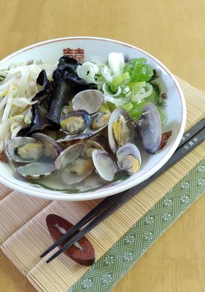 あさりラーメン 塩-レシピのメイン写真