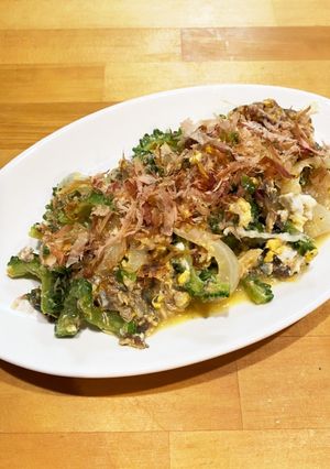 鯖缶で簡単！ゴーヤチャンプル-レシピのメイン写真