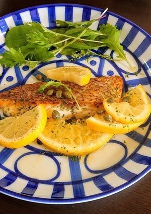 鯛のシトラスケッパー添え-レシピのメイン写真