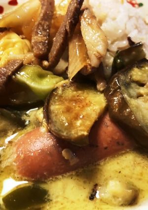 1Lココナッツミルクで濃厚グリーンカレー-レシピのメイン写真