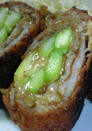 カレーチーズ味の肉巻きカツ-レシピのメイン写真