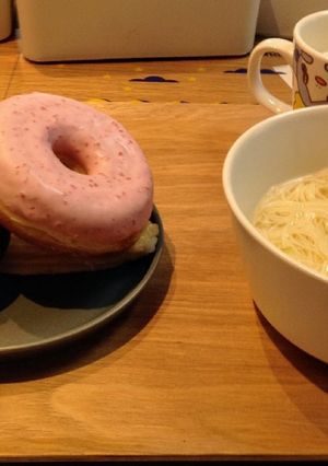 素麺で汁そば-レシピのメイン写真