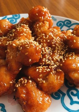 止まらない☆ヤンニョムチキン(無水鍋QC-レシピのメイン写真