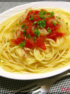 トマトスープパスタ♪-レシピのメイン写真