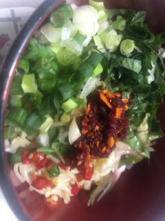 簡単 即席麺と食べるラー油でビリ辛油そば-レシピのメイン写真