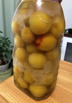 はちみつ梅サワー-レシピのメイン写真