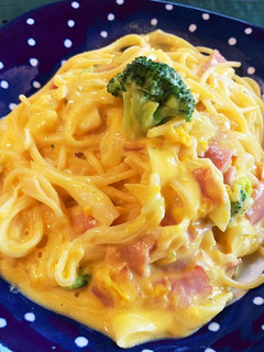 カボチャのクリームパスタ-レシピのメイン写真