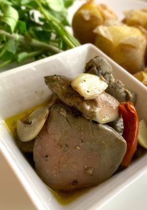 まるでフォアグラ！鶏レバーのコンフィ-レシピのメイン写真