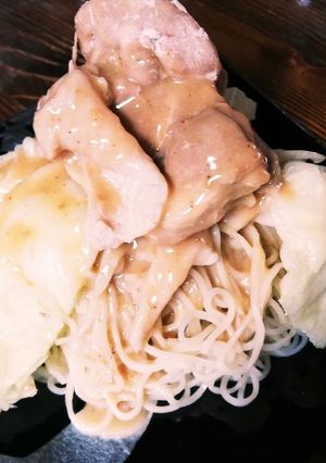 貴女風味でごまだれで中華麺♥ゆりさん風-レシピのメイン写真