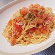 夏にさっぱりと☆トマトとツナの冷製パスタ