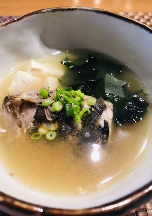 旨味たっぷりあら汁-レシピのメイン写真