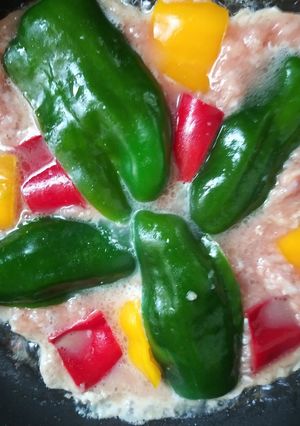 真似っこ　挽肉ピーマン-レシピのメイン写真