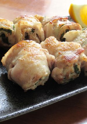 【 豚バラのぐるぐる青じそ巻き焼き 〗-レシピのメイン写真