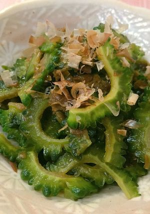 ゴーヤのおかか和え　(苦み抑えめ)-レシピのメイン写真
