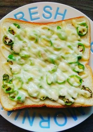 ししとうチーズトースト-レシピのメイン写真