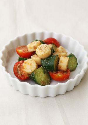 簡単！チーかまを加えたサッパリ胡麻和え-レシピのメイン写真
