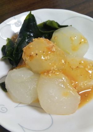 冬瓜の冷やしゴマ酢味噌和え-レシピのメイン写真