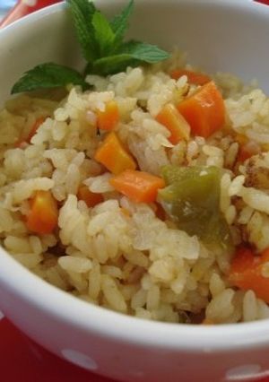 炊飯器とカレールーで簡単カレーピラフ-レシピのメイン写真