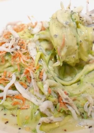低カロリー♡ズッキーニで魔法のパスタ-レシピのメイン写真