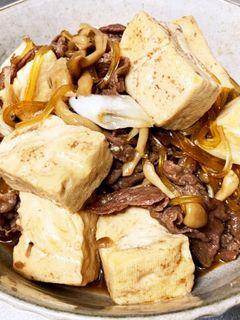 簡単な肉豆腐-レシピのメイン写真
