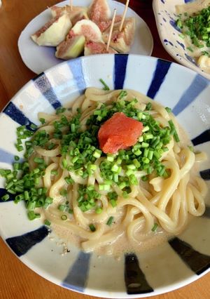 豆乳明太うどん-レシピのメイン写真