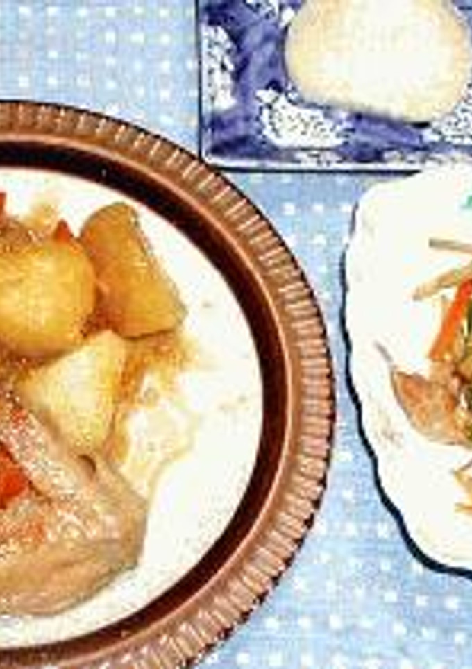 手羽先とじゃがいもの煮もの-レシピのメイン写真