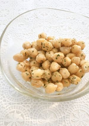 超カンタン!ひよこ豆のおつまみスナック☆-レシピのメイン写真