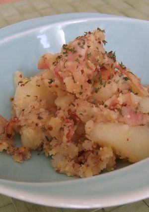 ベーコンと粒マスタードのポテトサラダ-レシピのメイン写真
