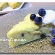 ラ・フランスのチーズケーキ風