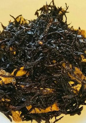 簡単！ひじきと油揚げの炒め物♪-レシピのメイン写真