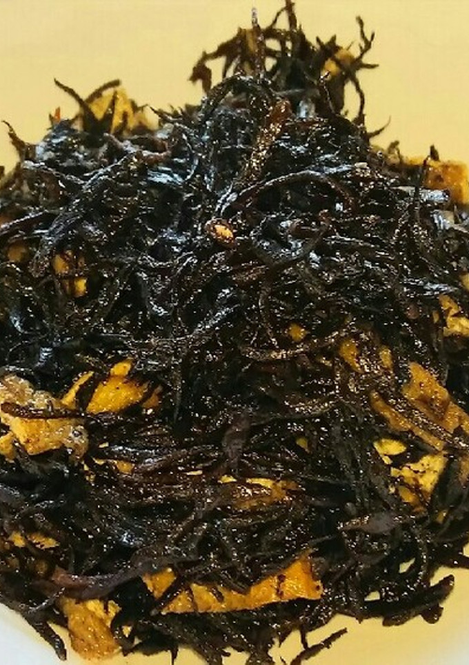 簡単！ひじきと油揚げの炒め物♪-レシピのメイン写真
