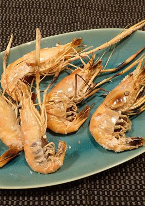 オニテナガエビの塩焼き-レシピのメイン写真