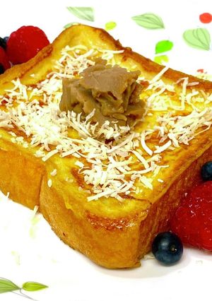 ココナッツミルクのフレンチトースト！-レシピのメイン写真