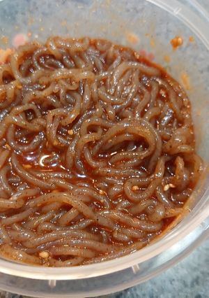 糖質オフ☆糸こんにゃくのビビン麺風-レシピのメイン写真