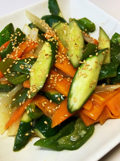 豚いないキュウリいる余り野菜の酢豚風-レシピのメイン写真