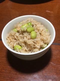 枝豆の炊き込みご飯-レシピのメイン写真