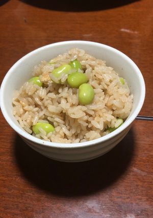 枝豆の炊き込みご飯-レシピのメイン写真