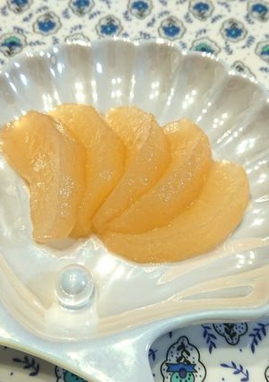 梨のコンポート-レシピのメイン写真