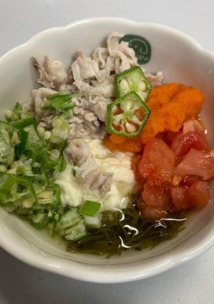 夏バテ防止冷ややっこ-レシピのメイン写真