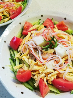 冷やし中華(シーフードバージョン)-レシピのメイン写真