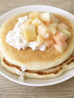 低カロリーでヘルシーな米粉パンケーキ-レシピのメイン写真
