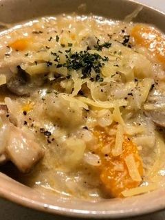 小豆島のバターナッツで豆乳チーズリゾット-レシピのメイン写真
