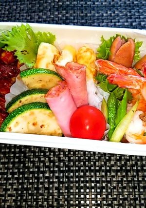息子のお弁当'20.8.23-レシピのメイン写真