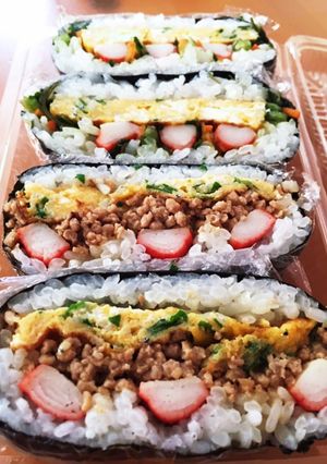 おにぎらず弁当-レシピのメイン写真